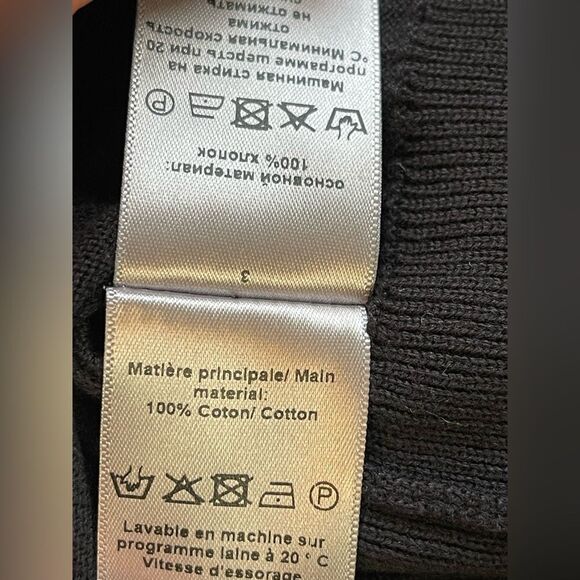 Zadig & Voltaire Miss Love Punk Intarsia black  Sweater Size Small. NWT - Picture 10 of 10